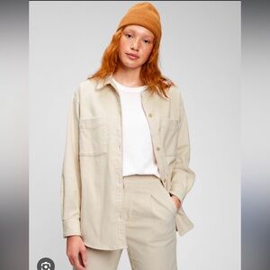 Gap Boyfriend Shirt in Corduroy, size M